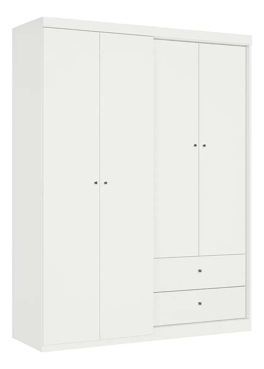 Ropero Star+ Cómoda 3 Cajones+ Mesas De Luz Condessa- Ártico - Imagen 3